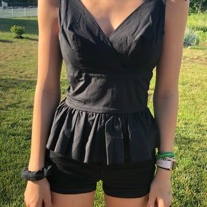 Xs Black Louis Verdad tank top